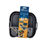 Square Silicone Air Fryer Liner & Divider 21.5cm x 6cm 